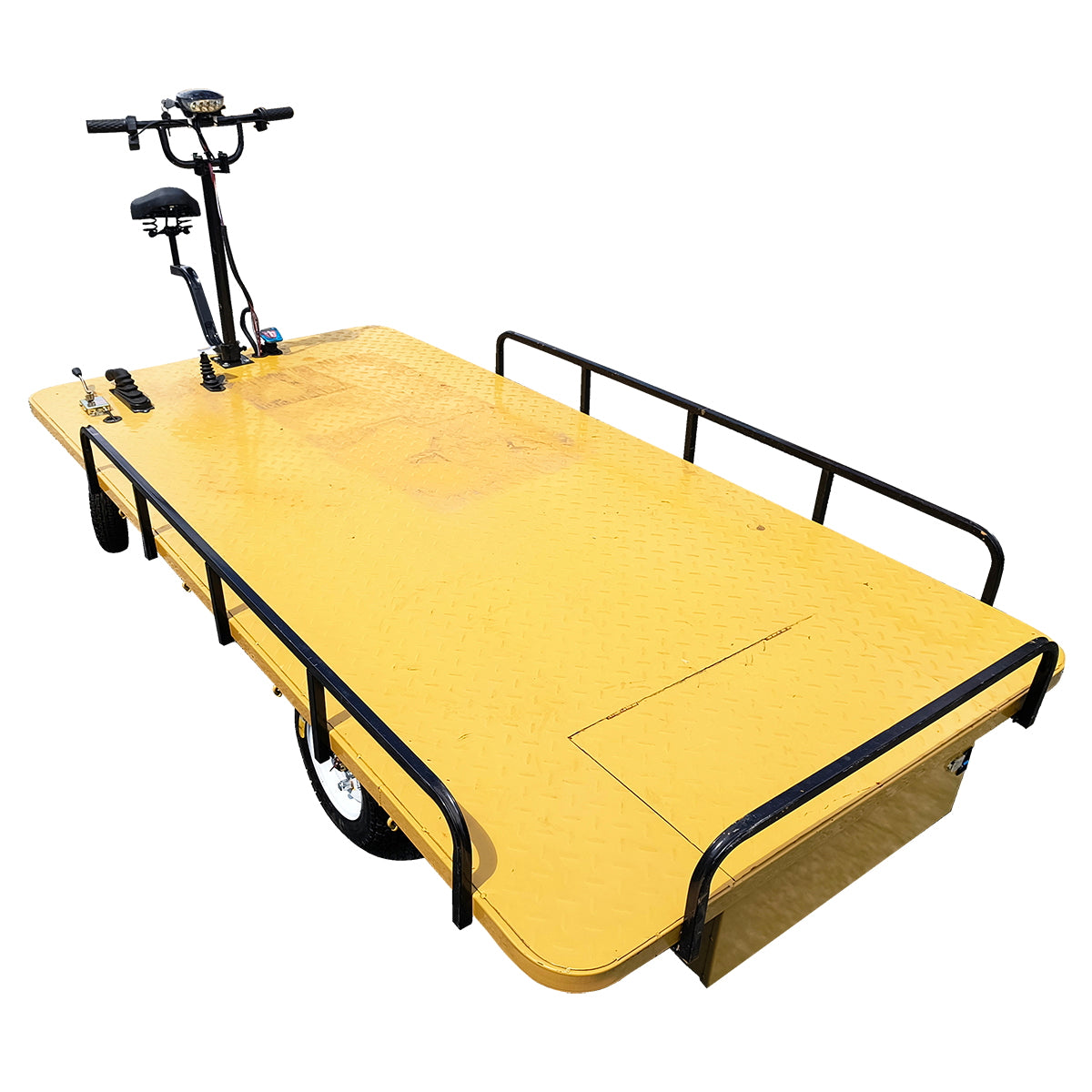 Electric cart with a loading platform for transporting goods 800W, 48V, 2.5x1.25m maximum load 1000Kg THOR