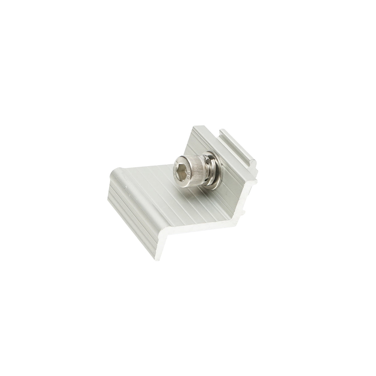 End clamp 35mm for photovoltaic solar panel system B, 24mm Breckner Germany