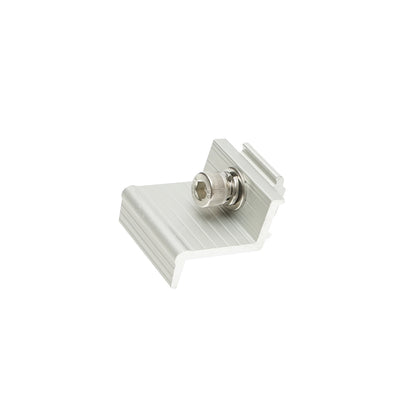 End clamp 35mm for photovoltaic solar panel system B, 24mm Breckner Germany