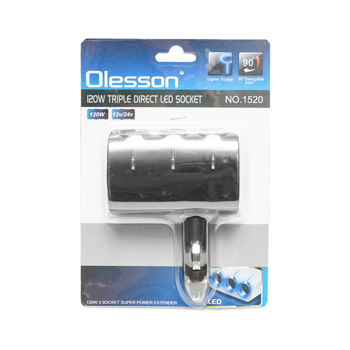 Triple wireless lighter adapter