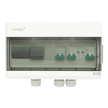 3KW single-phase photovoltaic solar system, ON-GRID prosumer with 8 LONGI 450W photovoltaic panels mounted on a tile roof.