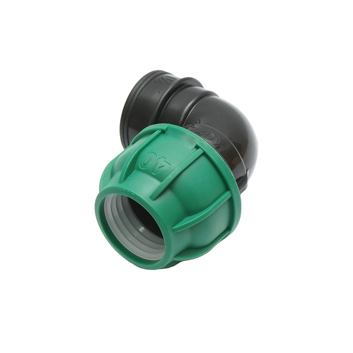 Compression fitting with inner thread D40mmx1-1/4 toll, PN10 bar for irrigation systems