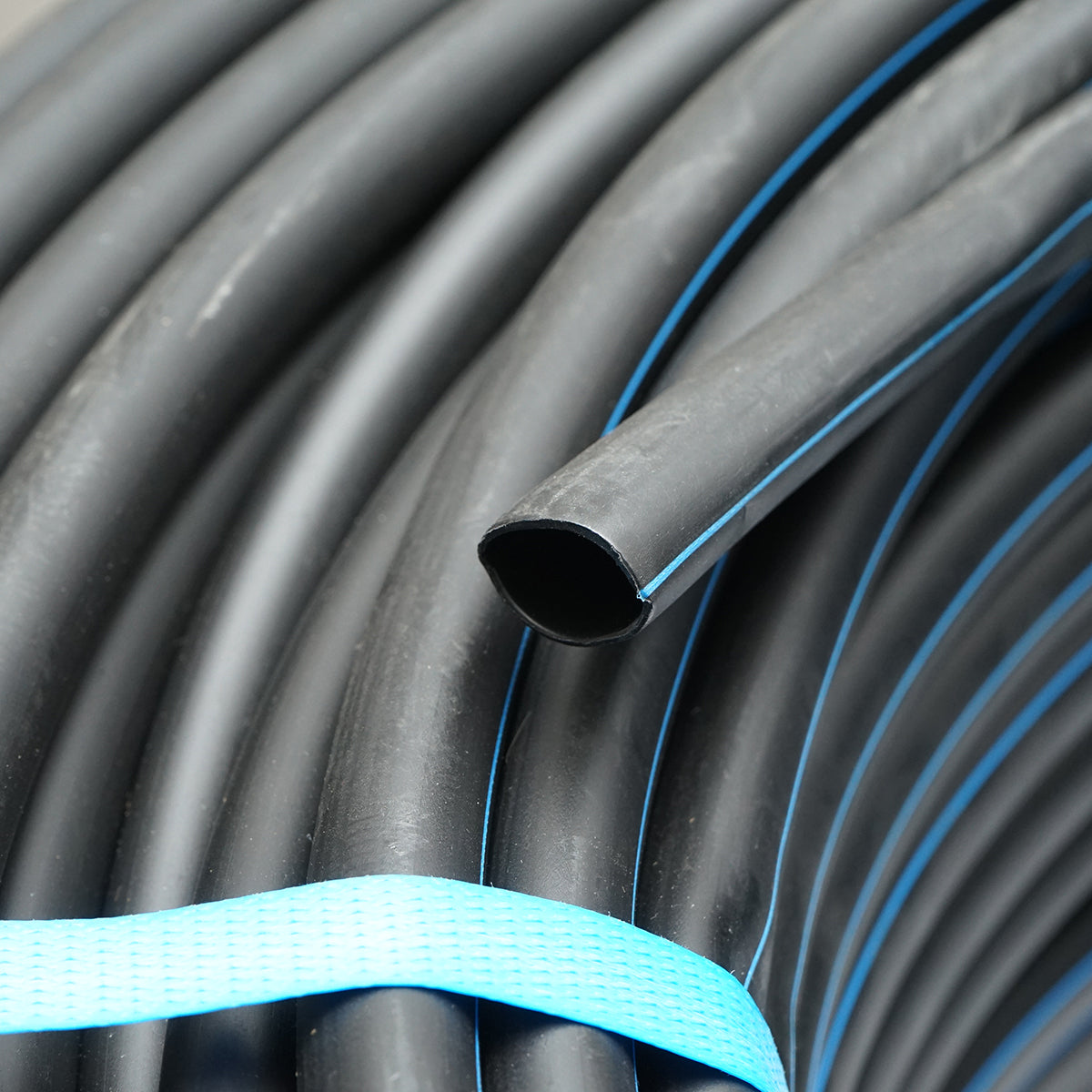 Drip irrigation tube, blind, 200M roll, D20mm, without holes Breckner Germany