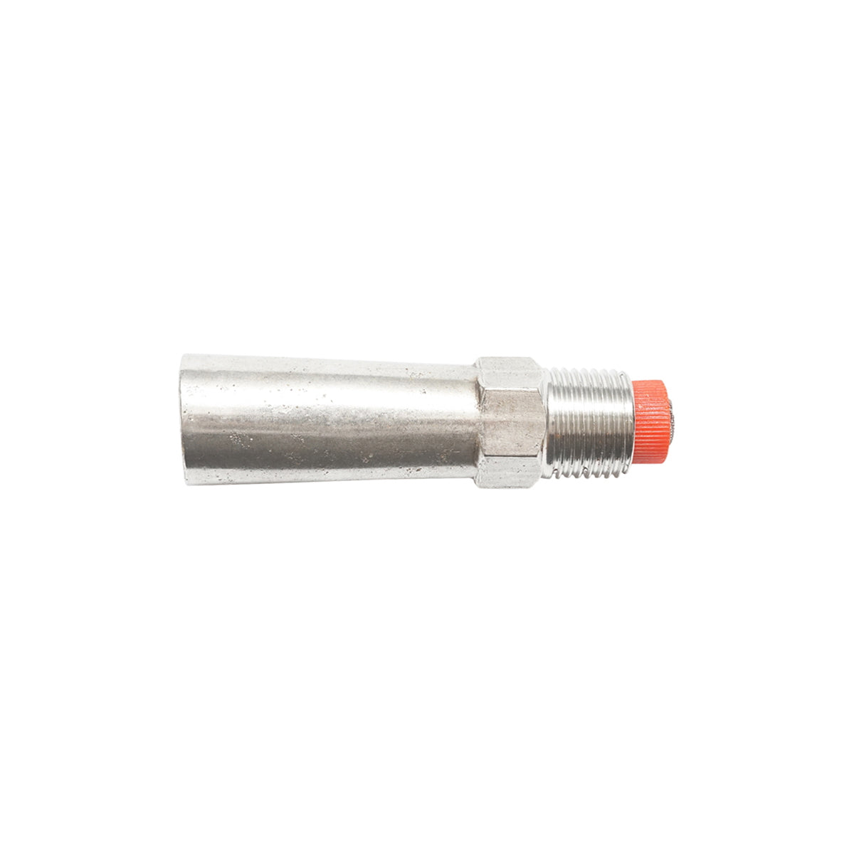 Stainless steel nipple 80x21mm M20 for watering pigs and calves