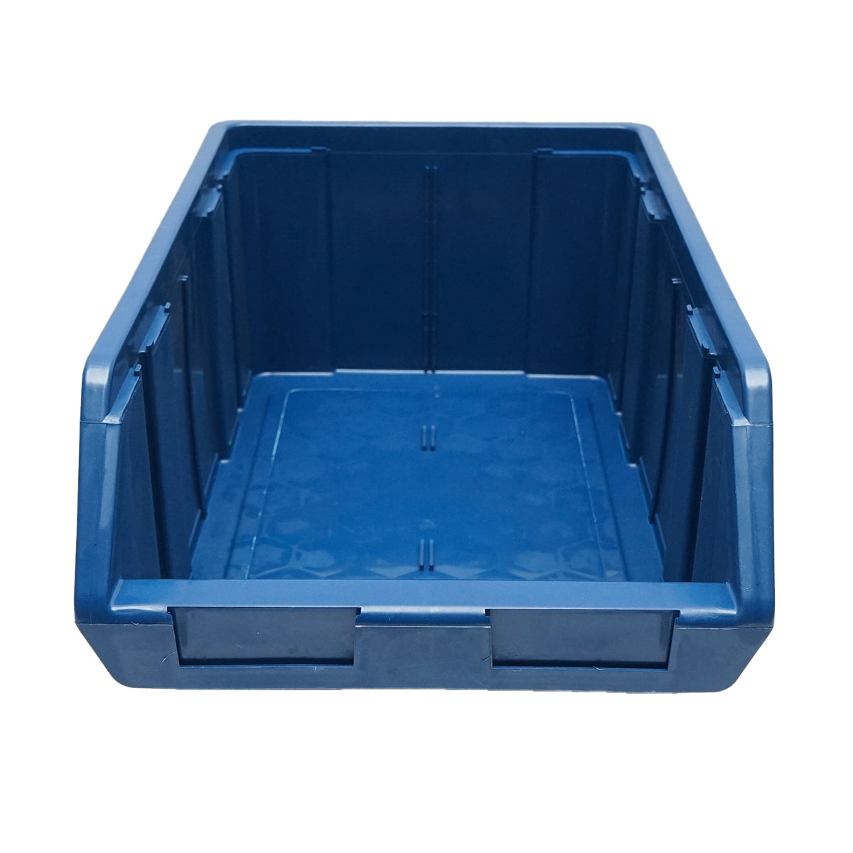 Blue plastic storage box 310x490x190mm