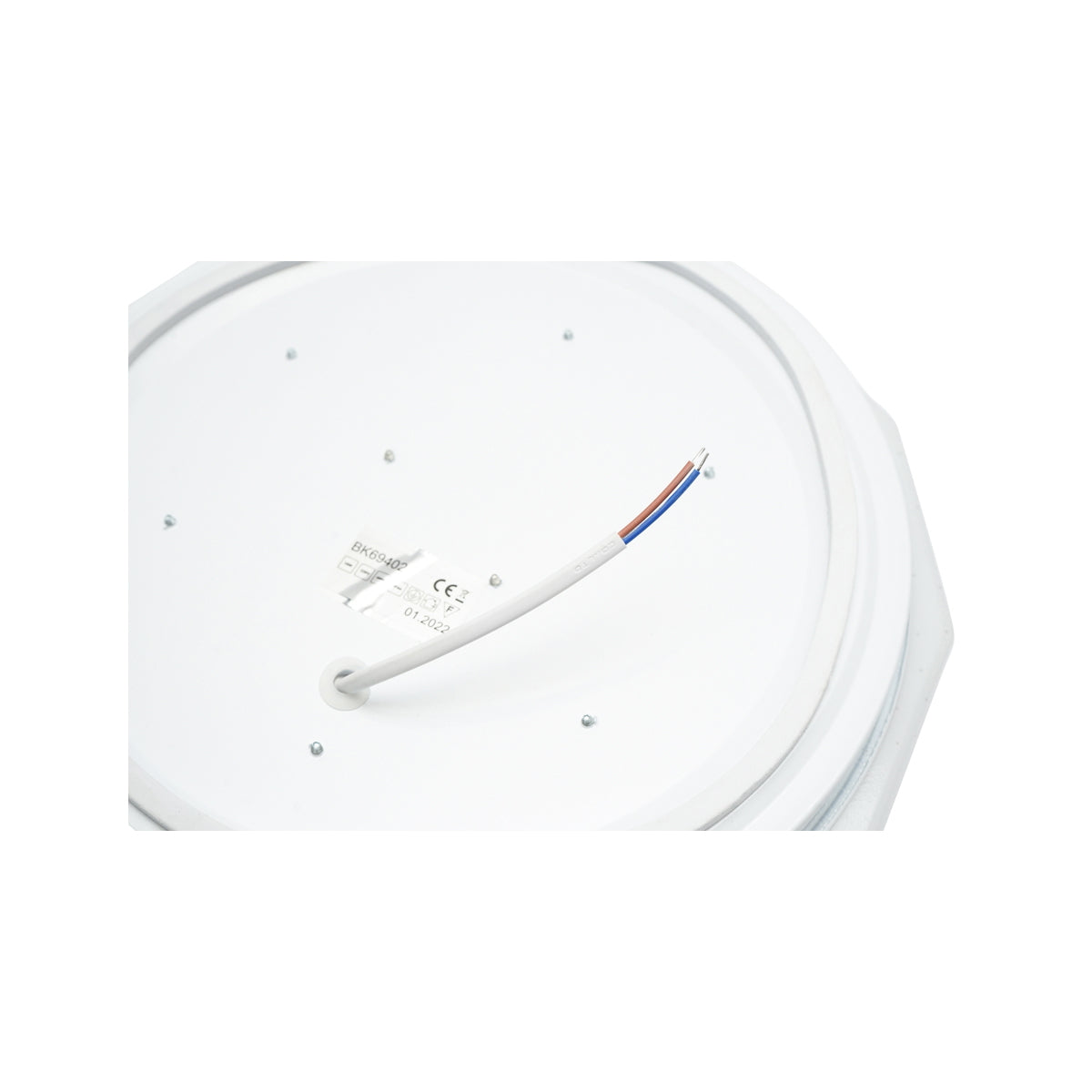 LED ceiling light 18W, 220V, IP44, 4000K, 300mm neutral light (interior/exterior lighting fixture moisture resistant) Breckner Germany