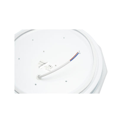 LED ceiling light 18W, 220V, IP44, 4000K, 300mm neutral light (interior/exterior lighting fixture moisture resistant) Breckner Germany