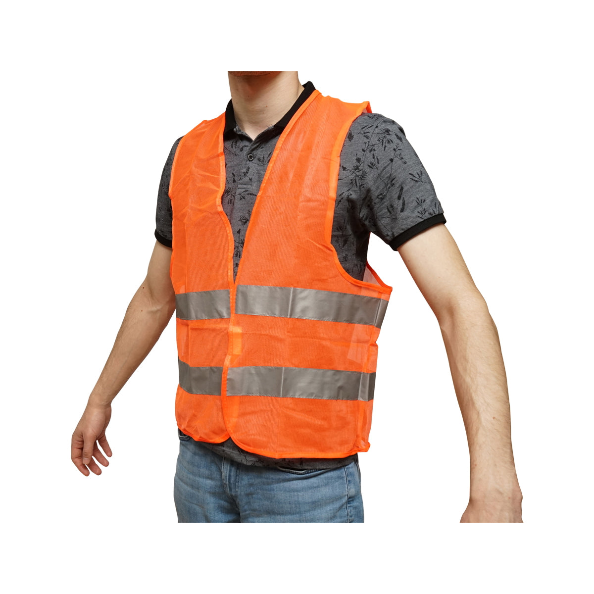 XXL orange reflective vest
