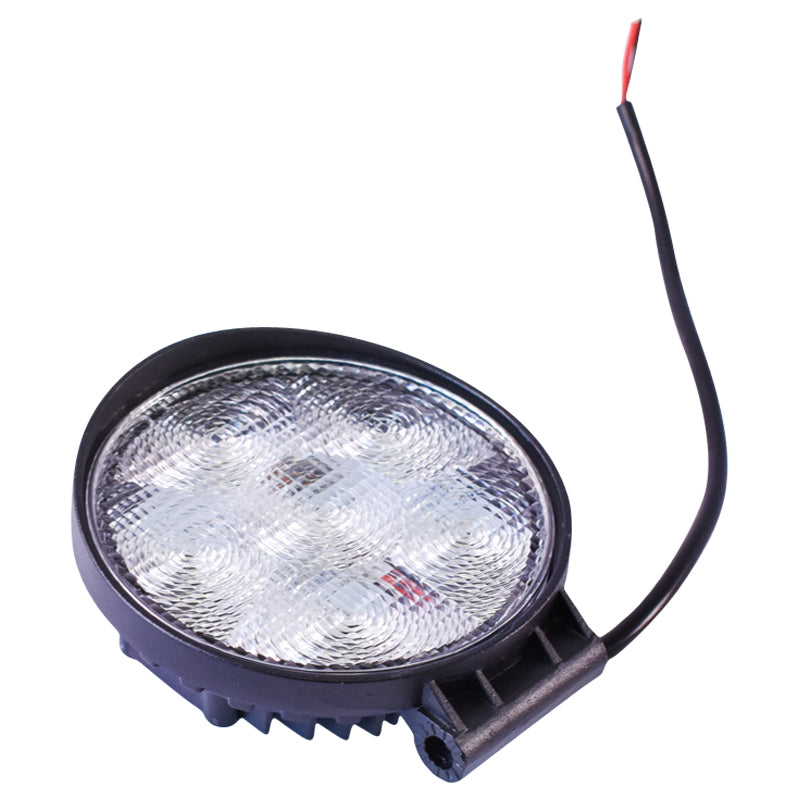 Lamp with 6 LEDs 10-30V 18W radiation angle 60 degrees flood type Breckner Germany