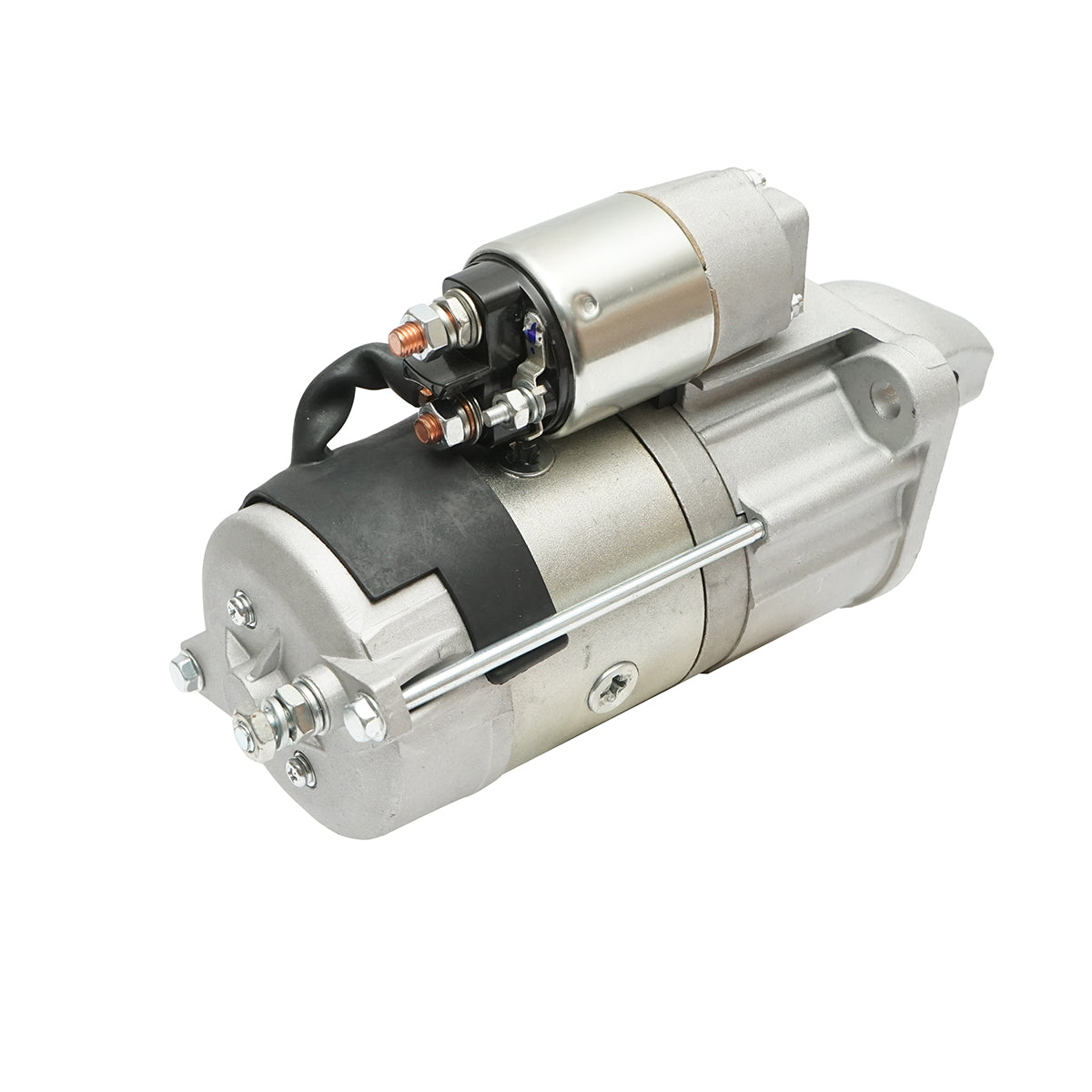 Starter motor Landini, Massey Ferguson, JCB, with Perkins engine OEM code 714/37150, 2873K404, 2873K621, 2873K632, 3586847, 3784889M2, 3784890M1, 3823621M91 Breckner Germany