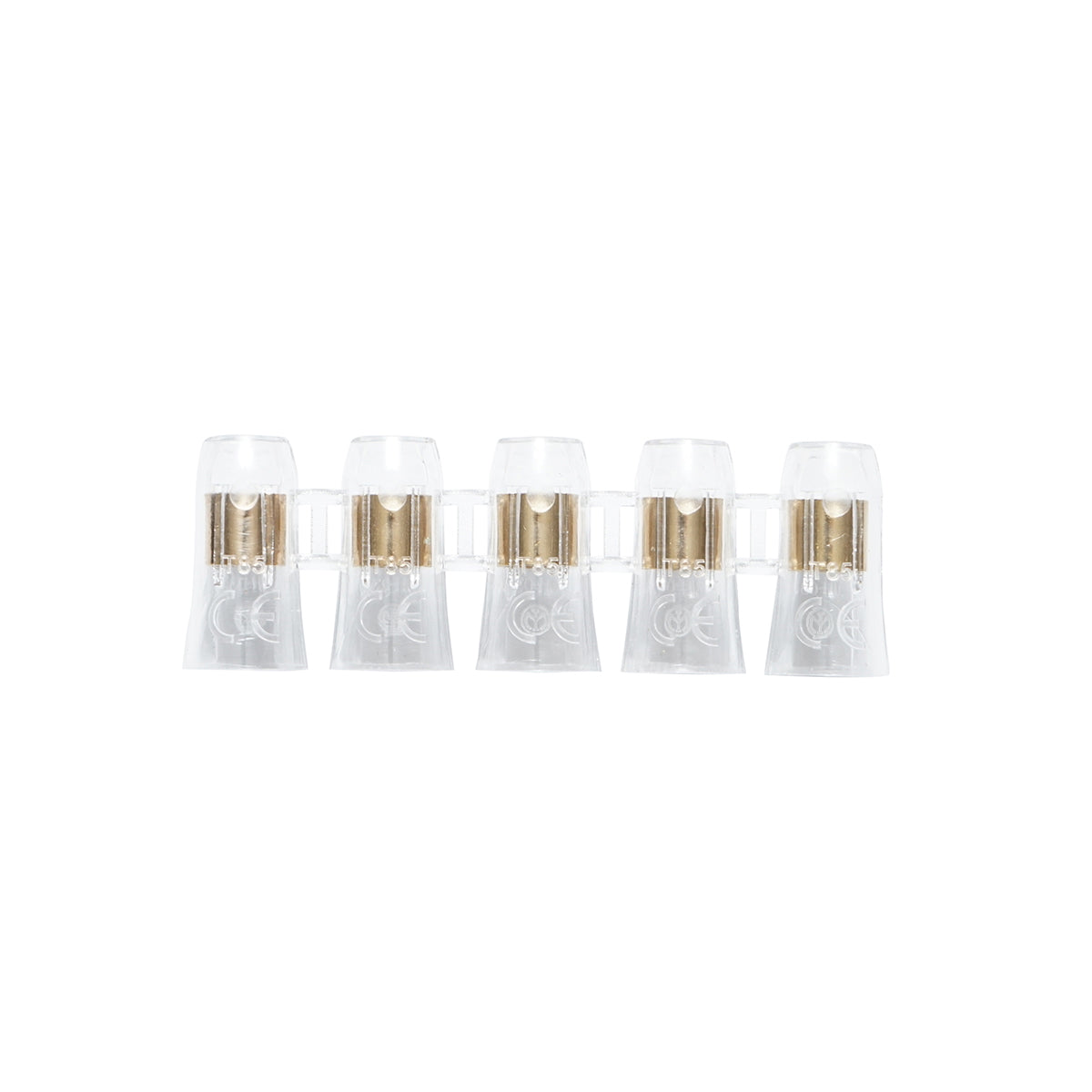 Terminal block 41A 500V, 5 poles 6mm Leader