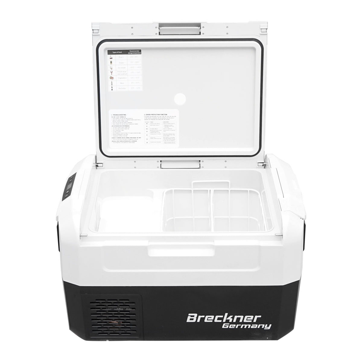 Car refrigerator with compressor 35L 12-24V 60W min -18 max +10 Breckner Germany