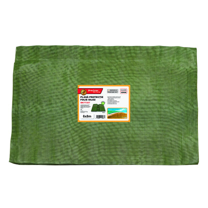 Protection net/tarpaulin for green silo film 6x8m Breckner Germany