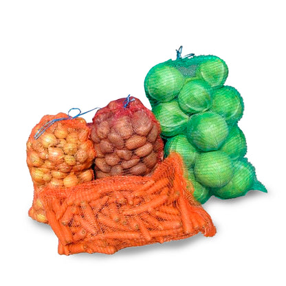 Raschel bag 500x800mm for vegetables 40Kg yellow