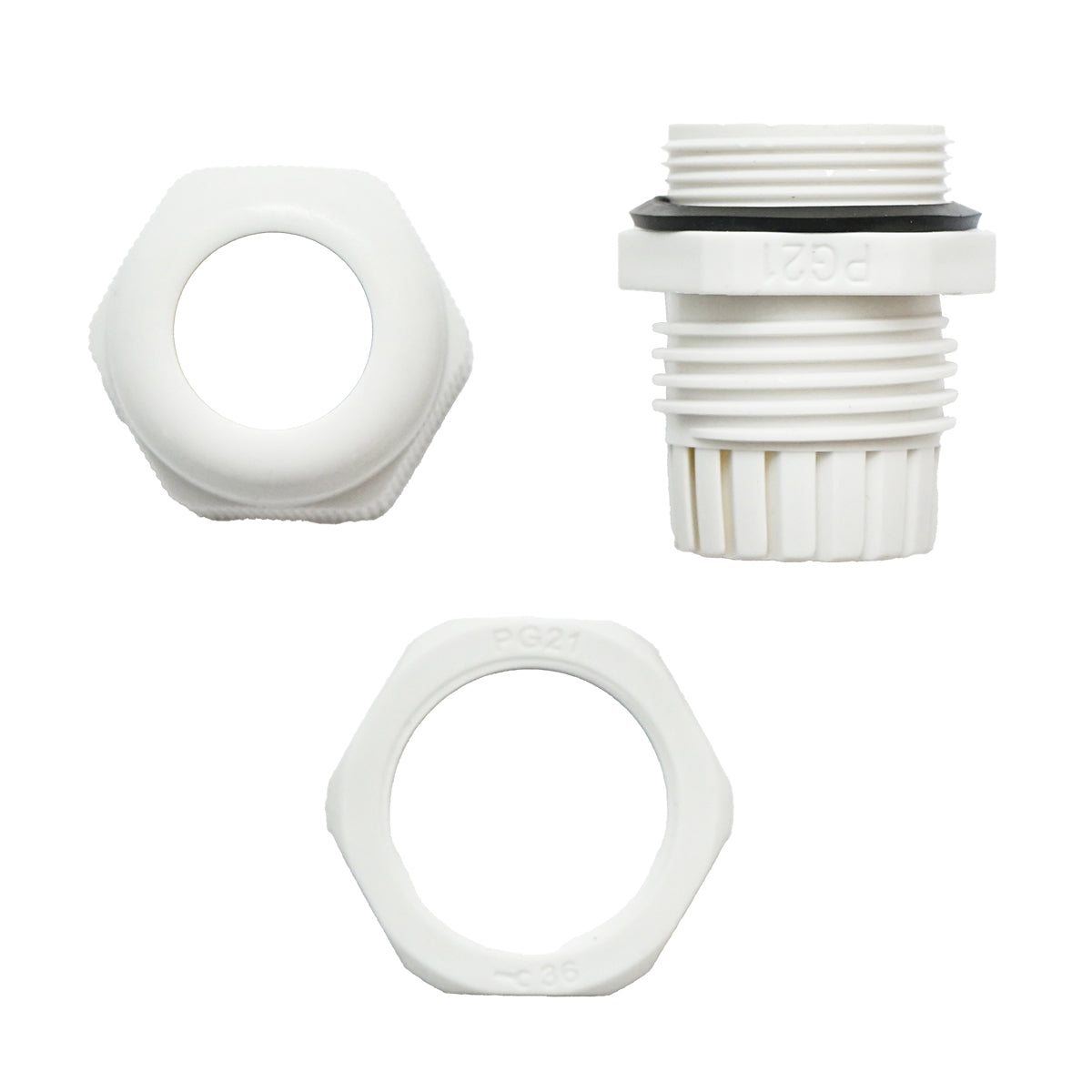 PG21 gray socket, IP68 Suntree