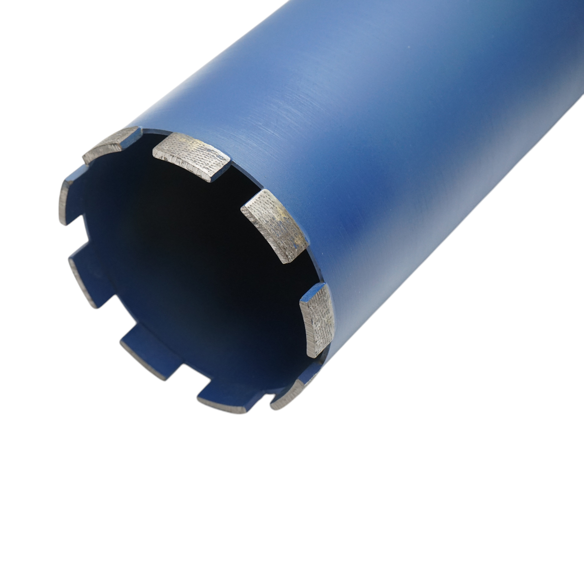 Diamond drill 114x450mm with 1-1/4 UNC internal thread, wet drilling for concrete, brick Breckner Germany