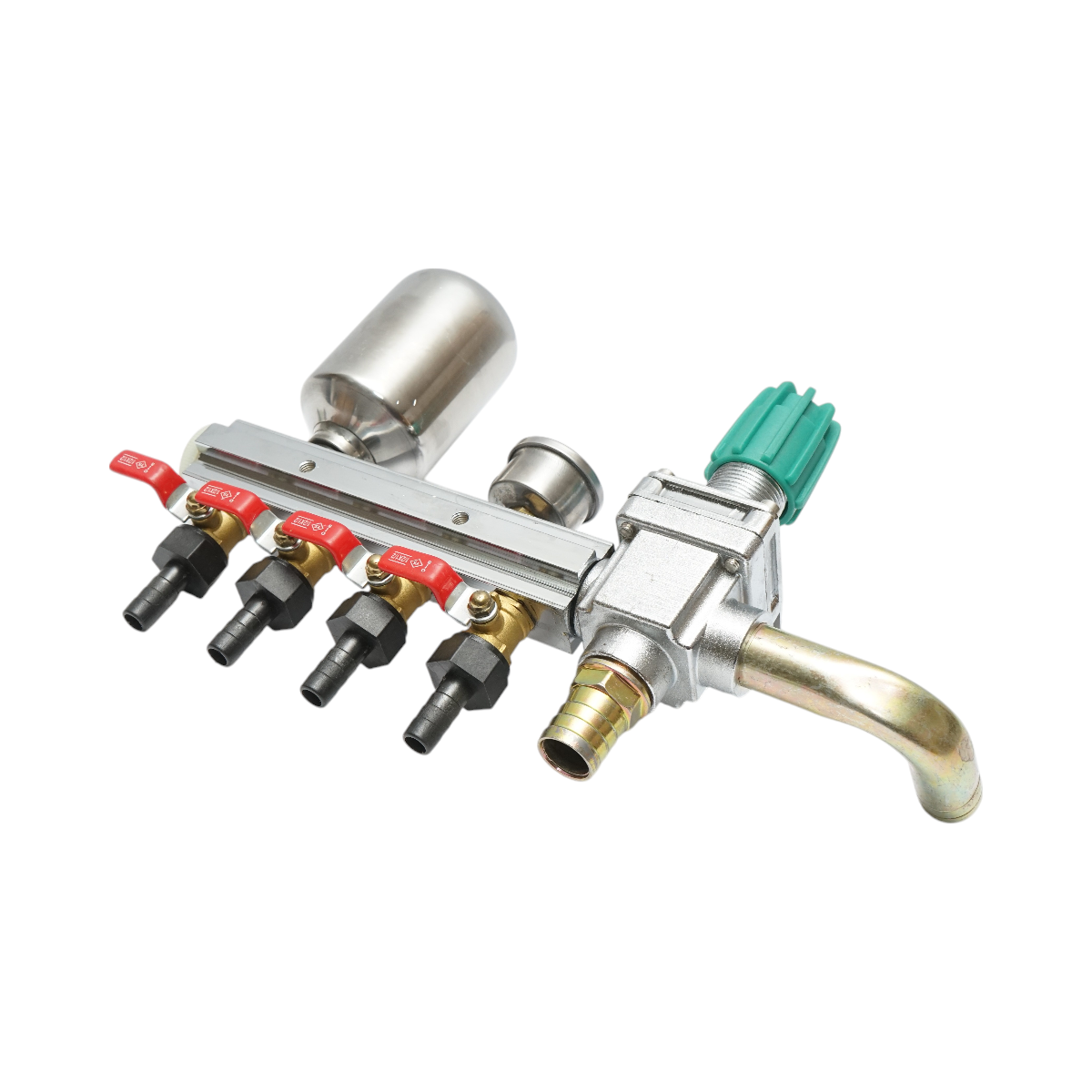 Herbicide distributor with 4 horse power, glycerin manometer 49 bar