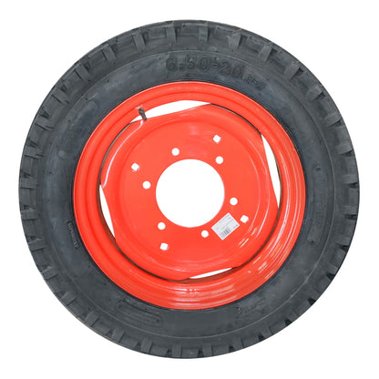 Complete wheel 650/20 10PR F-2 interrupted linear front for UTB U-650 tractor