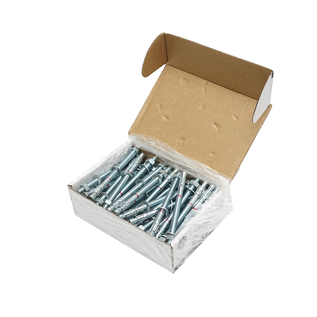 Anchor with cylindrical collar and M8x115mm clamp, 50 pcs/box