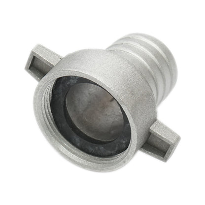 Coupling connector 1.5 toll with nut and aluminum gasket for water irrigation hose with internal thread