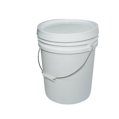 20L round plastic bucket with lid for honey