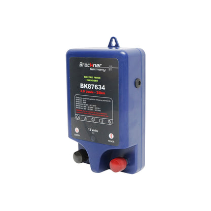 220V impulse generator 3 Joules 25 km with grounding for electric fence Breckner Germany