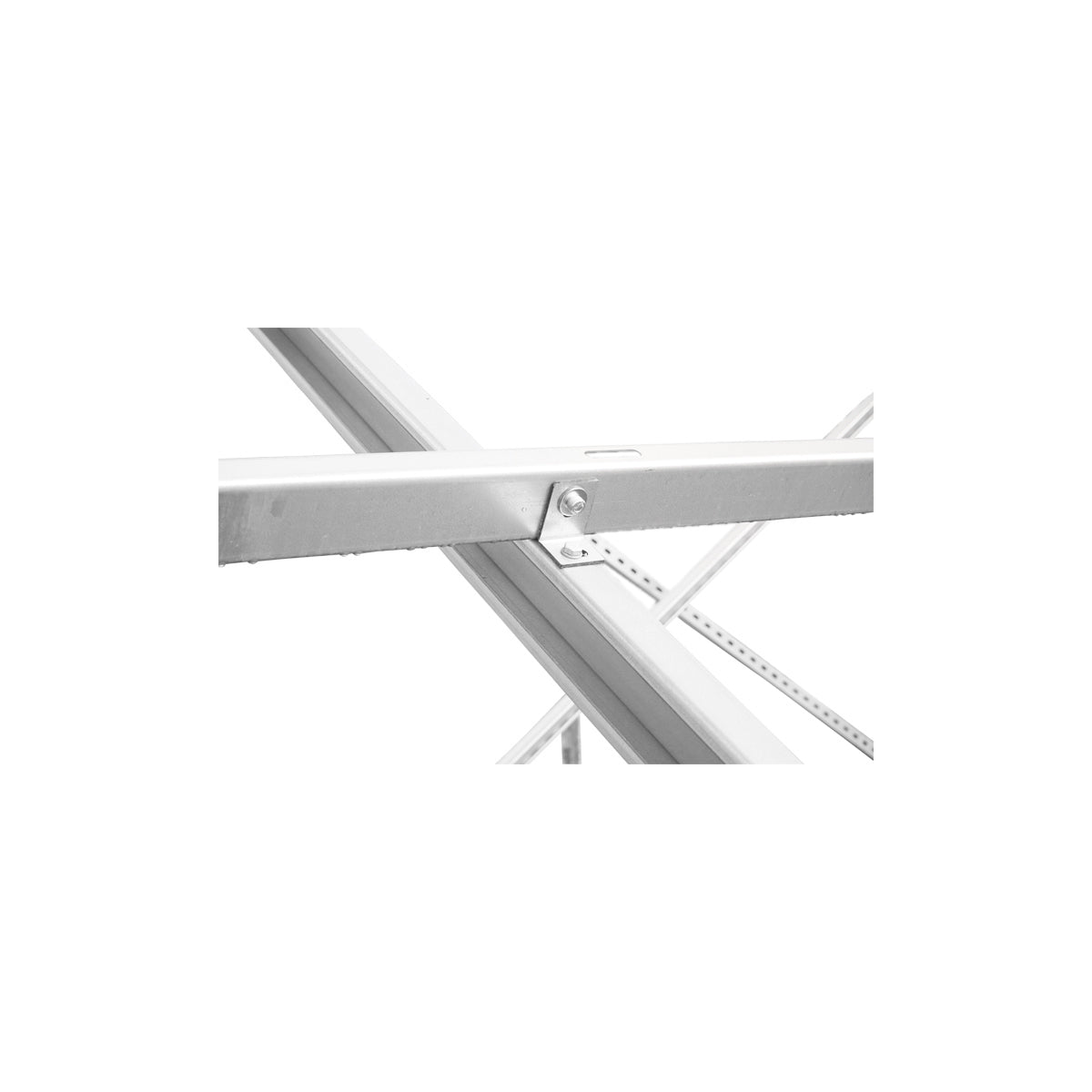 Complete mounting system, concrete anchoring structure for 22 photovoltaic solar panels 12 KW at a 30-degree angle Breckner Germany