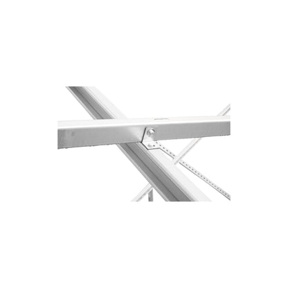 Complete mounting system, concrete anchoring structure for 22 photovoltaic solar panels 12 KW at a 30-degree angle Breckner Germany