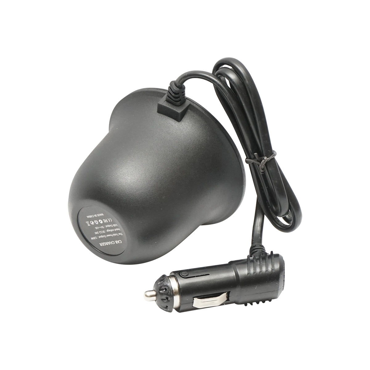 Triple adapter lighter for cup holder with 1m cable