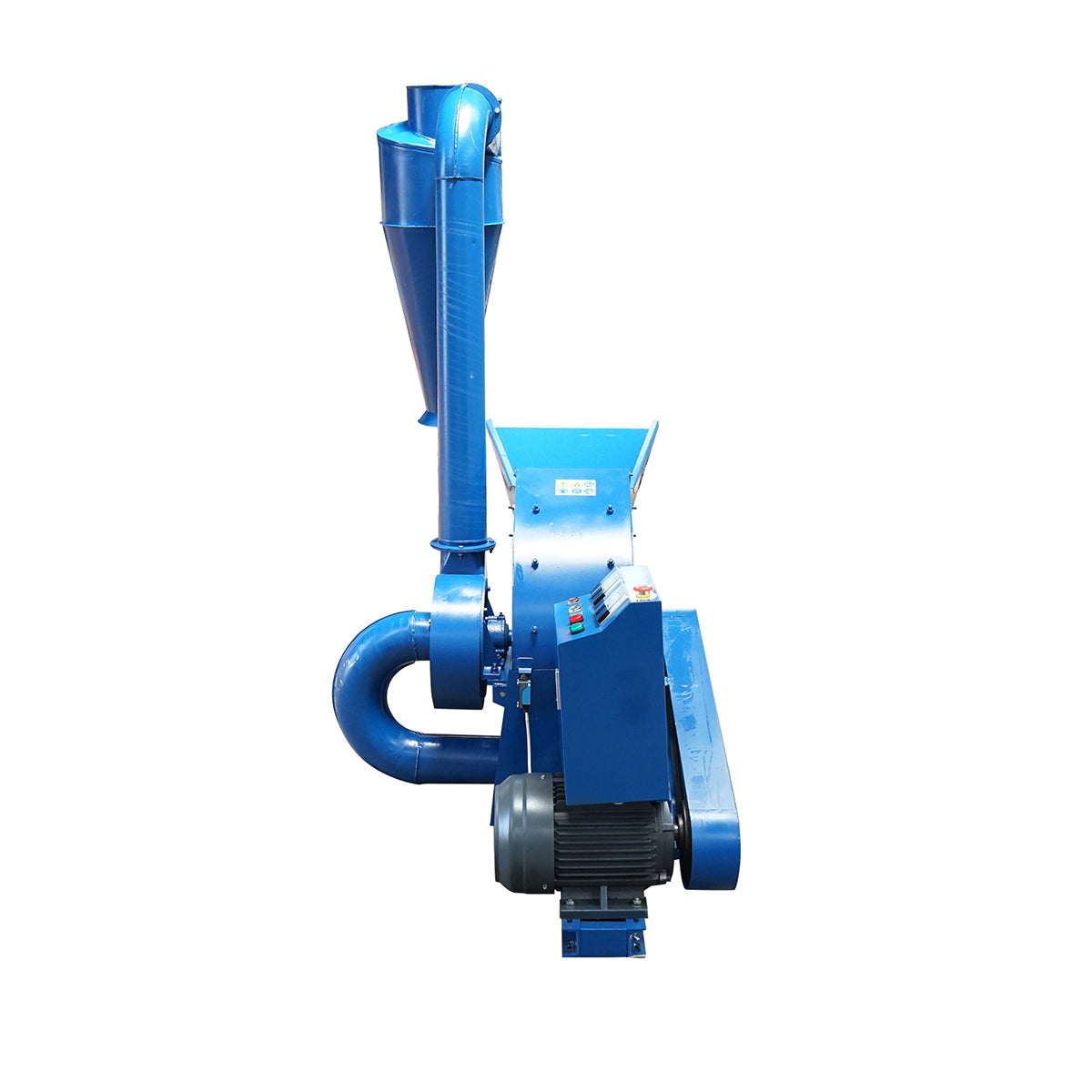 Feed grinder, mill with cyclone 7.5KW, 380V, CF420B maximum efficiency 350Kg/H