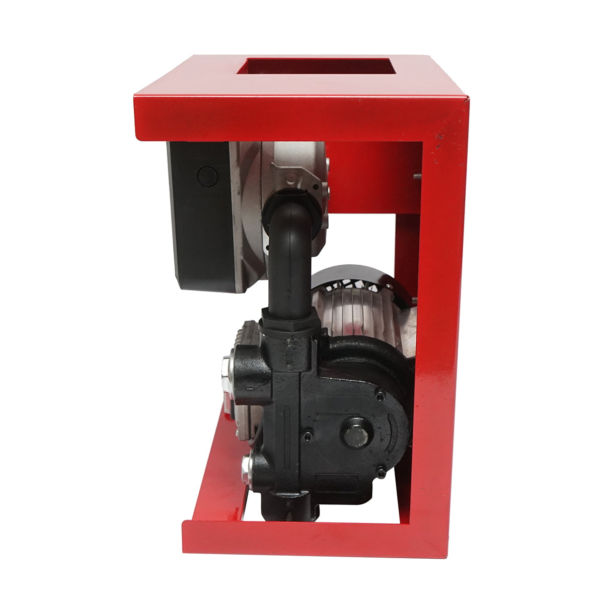 Diesel transfer pump kit 220V 550W with meter, 1.5m suction hose, 4m transfer hose, and Breckner Germany gun