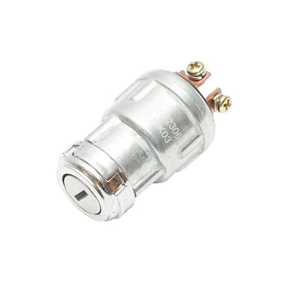 Universal ignition switch with key, 12V, 4 pins, diameter 34mm, mounting thread diameter 23.5mm Breckner Germany