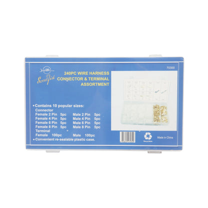 Electric shoes and insulators kit 240 pieces