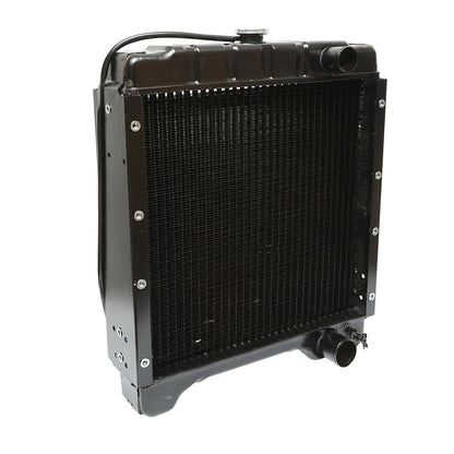 Water cooling radiator with 4 rows of cells for Case IH Maxxum series 104753A2, A104753A1, 104753A1, 87579817, 52771, 150-56 Breckner Germany