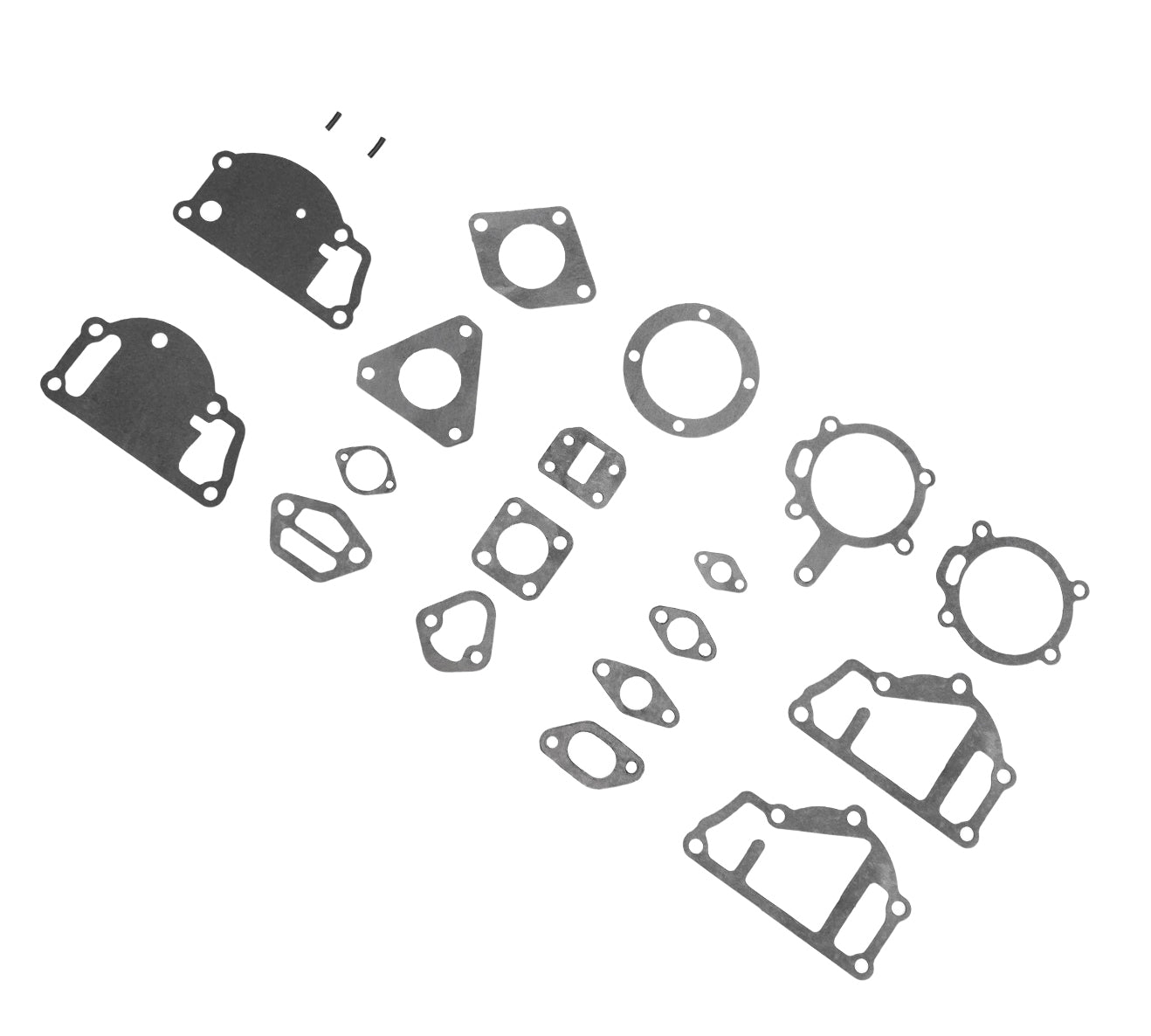 Set of lower engine gaskets for Case IH, Landini, Massey Ferguson 3640719M91