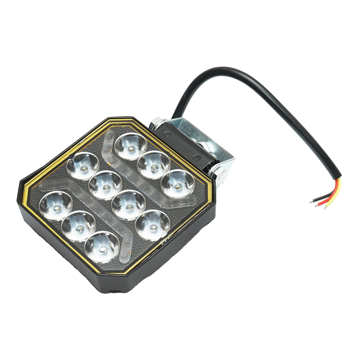 LED Projector 10-30V 15W 101x101x32mm with mounting accessories Breckner Germany