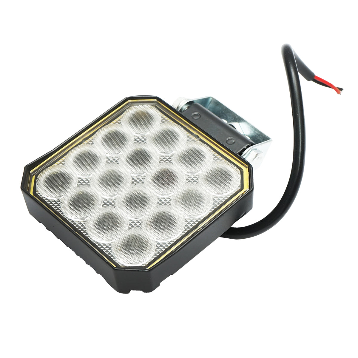 Projector 16 LEDs 10-30V 25W 101x101x32mm with mounting accessories Breckner Germany