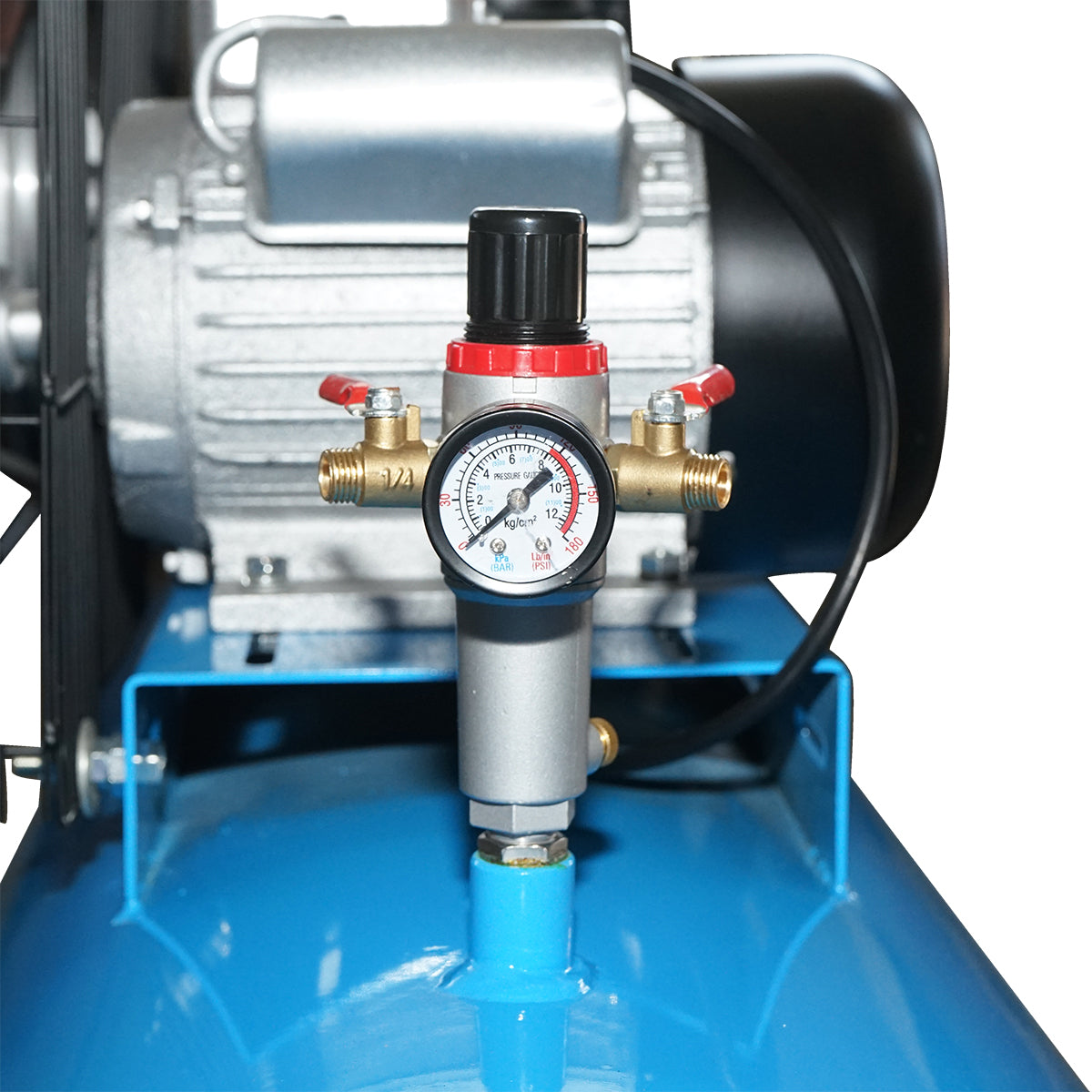 Air compressor 220V, 200L power 2.2kW/3HP maximum pressure 8 Bar, flow rate 250L/min Breckner Germany