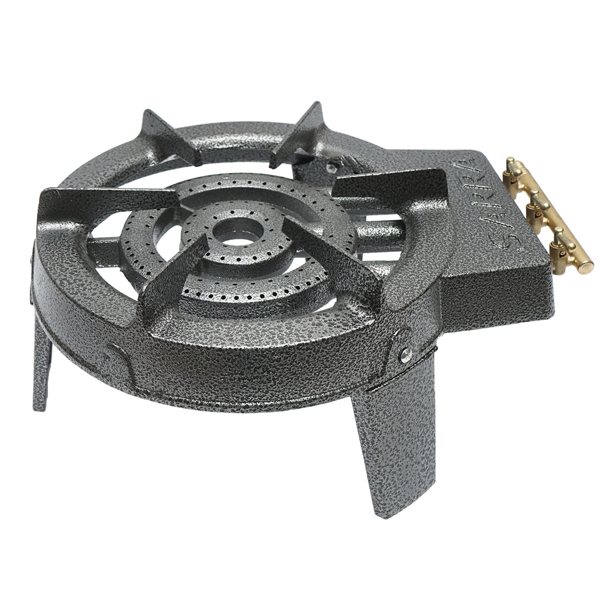 Pirostrie, cast iron gas burner with 3 legs 300x107mm