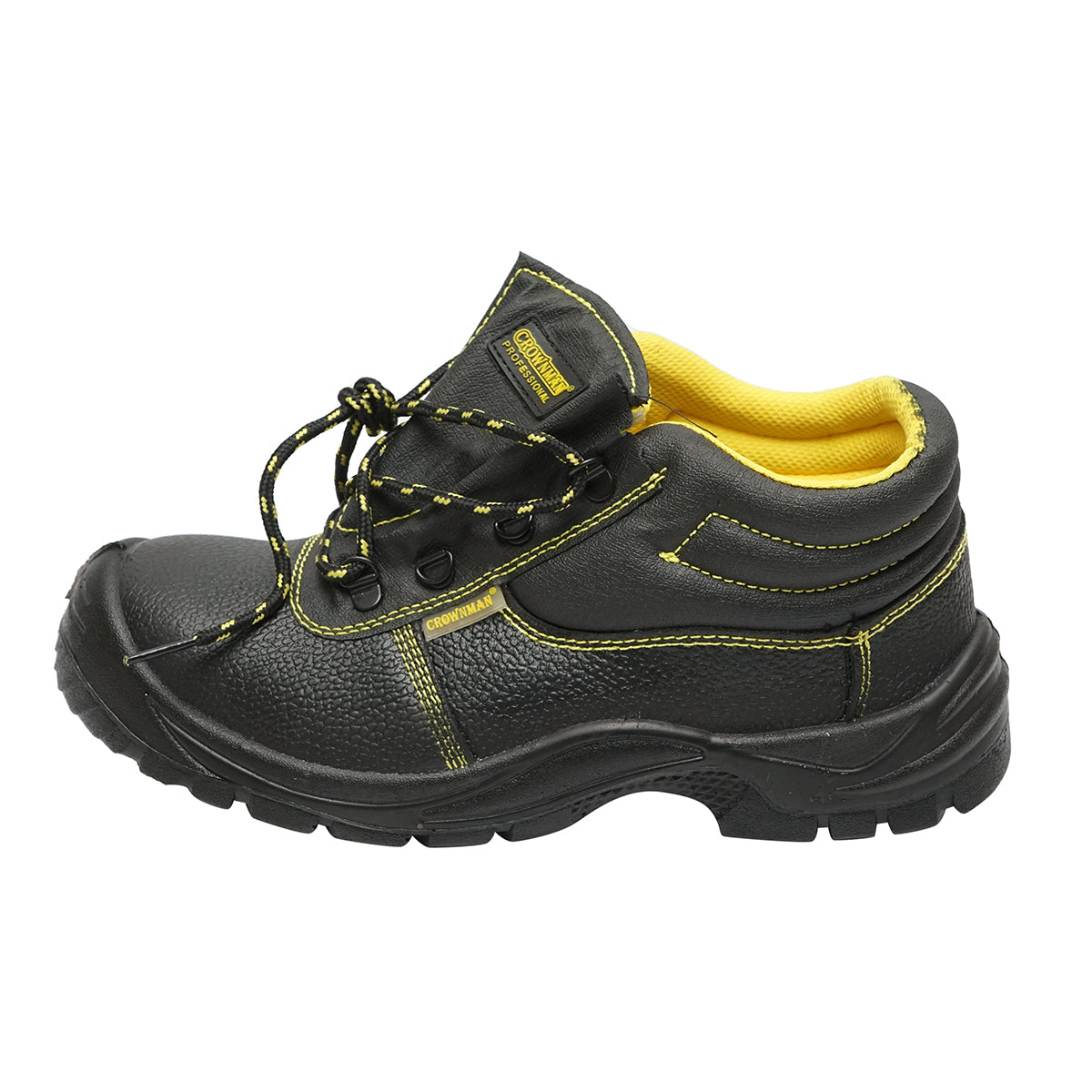 Protective boots with toe cap and steel sole insert, size 41 Crownman