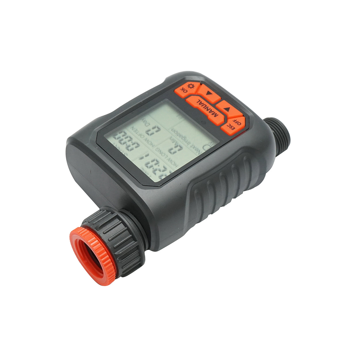 Automatic digital irrigation programmer 4 programs, 1 zone, 8 bar IP67