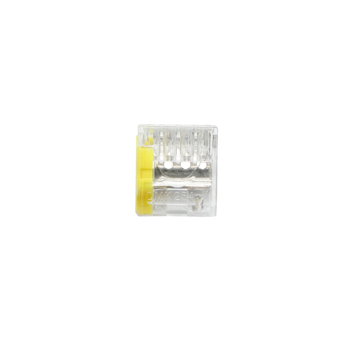 Quick connector for rigid conductor 24A 450V, 4 poles 0.5-2.5mm Leader