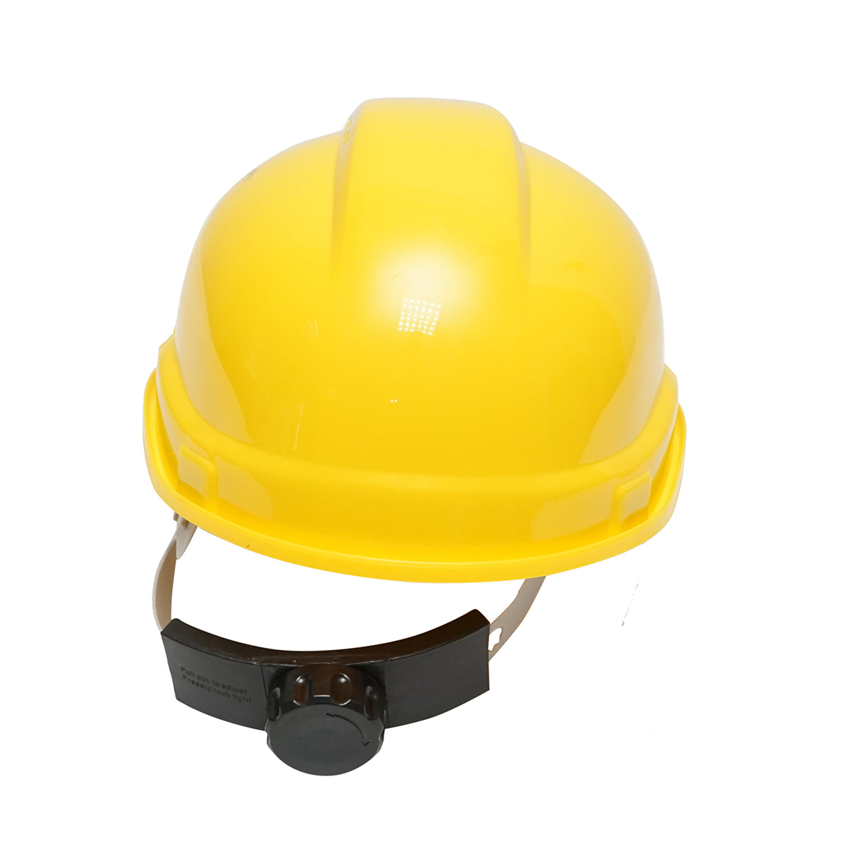 Adjustable ventilated helmet 51-63cm yellow