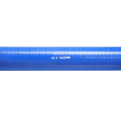 Cooling duct straight 40x1000mm silicone with textile insert Breckner Germany