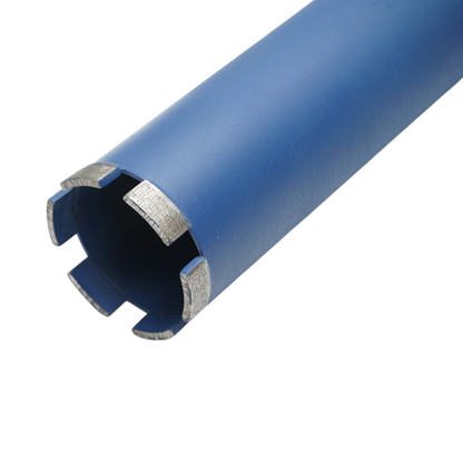 Diamond drill 71x450mm with 1-1/4 UNC internal thread, wet drilling for concrete, brick Breckner Germany