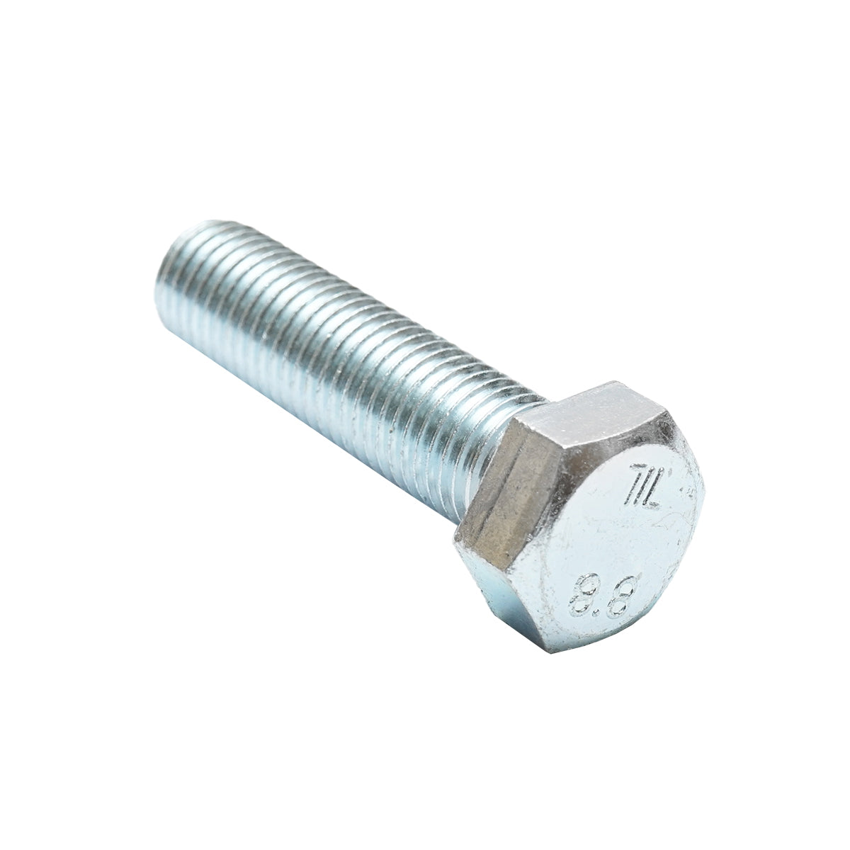 Hexagon head bolts DIN 933-8.8 M20X75 10 pieces