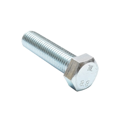 Hexagon head bolts DIN 933-8.8 M20X75 10 pieces