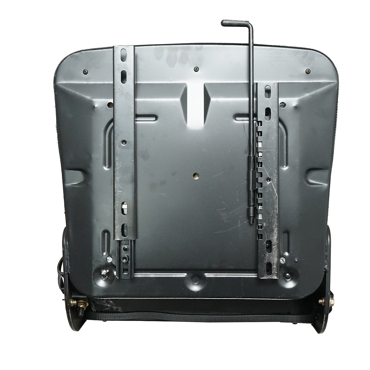 Universal seat with belt for agricultural or industrial machines, forklift
