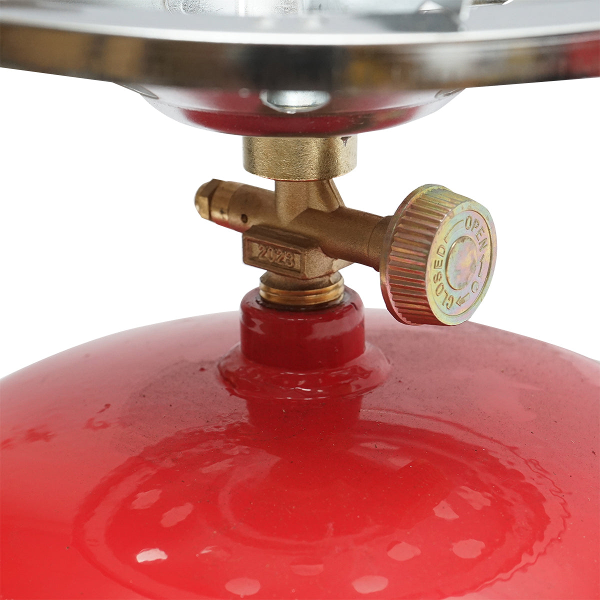 Camping gas bottle with burner, LPG, 2kg