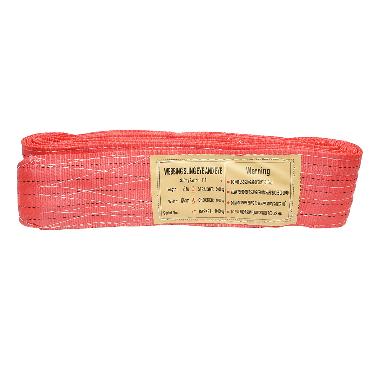 Lifting sling 6m x 125mm 5T